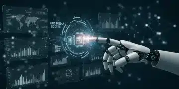 AI-powered dashboard optimizing paid media campaigns