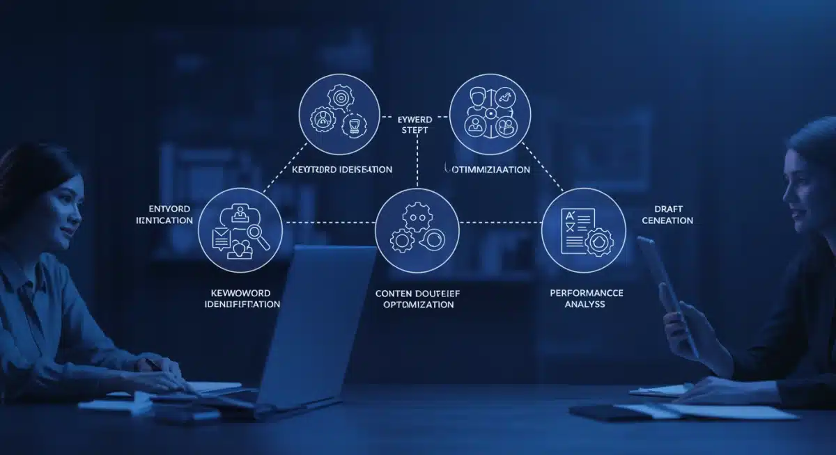 Steps for AI-powered SEO automation