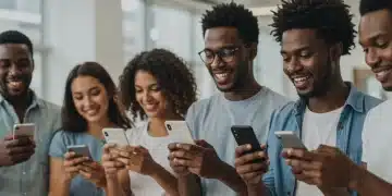 Authentic social media users connecting genuinely