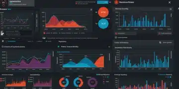 Digital marketing dashboard showing revenue growth and incrementality metrics