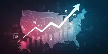 E-commerce subscription growth chart showing exponential increase