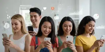 Micro-Influencers 2025: 30% Better ROI on Social Campaigns Micro-influencers engaging on social media for better ROI