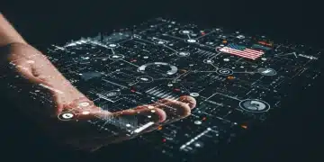 Semantic SEO network connecting digital marketing concepts for US marketers