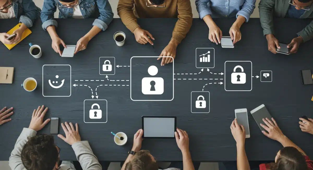 Users interacting with social media under new data privacy regulations